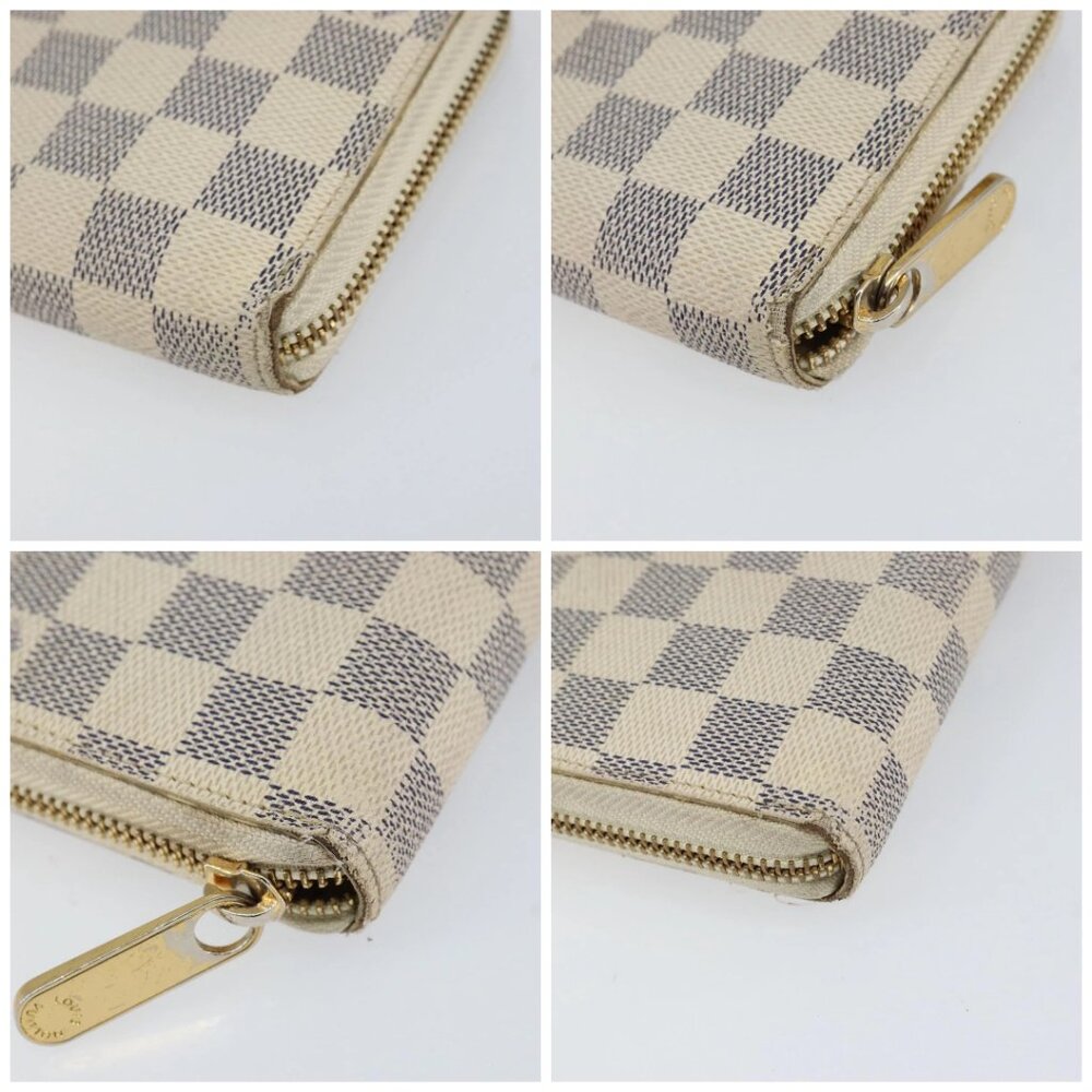 LOUIS VUITTON Damier Azur Zippy Wallet Long Wallet N60019 LV Auth BA8381 - Picture 14 of 16